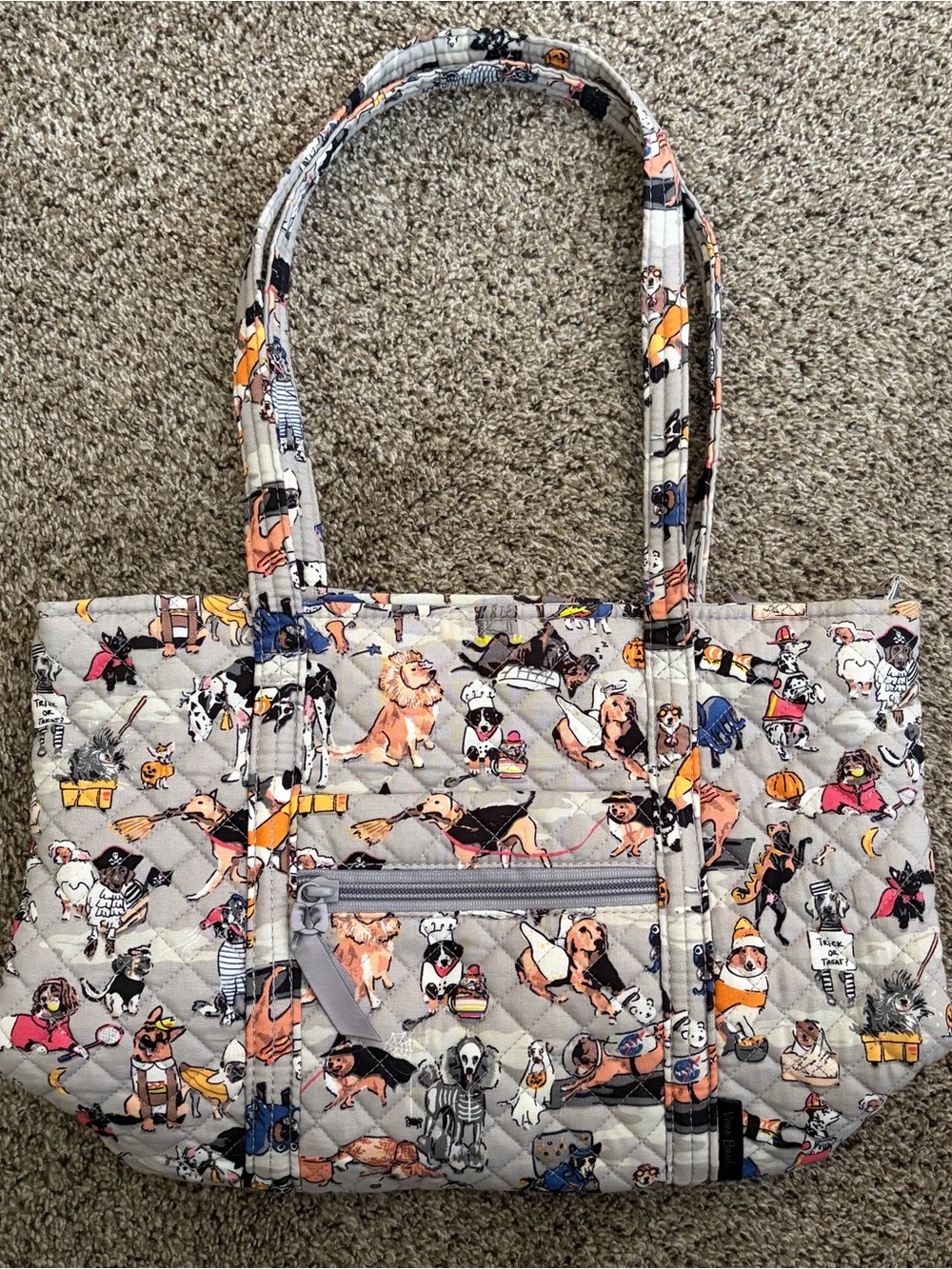 VB - Howl-O-ween Dogs Small Tote - Picture 4 of 6